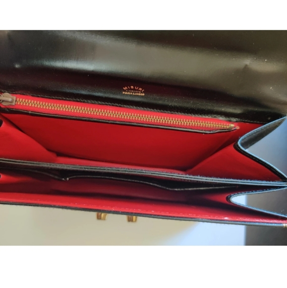 SOLD Grace Kelly leather box purse - Picture 9 of 12